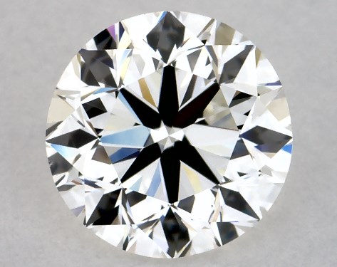 GIA 1.00 Carat H-VS1 Very Good Cut Round Diamond