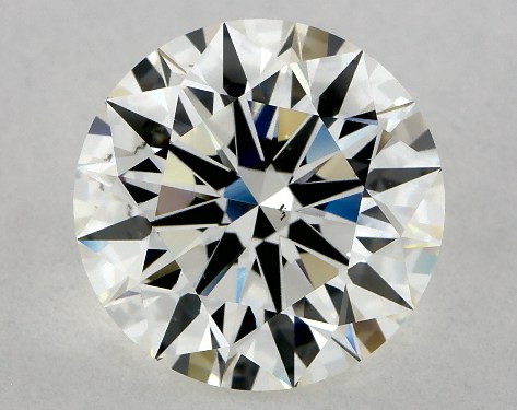 GIA 3.19 Carat H-VS2 Excellent Cut Round Natural Diamond