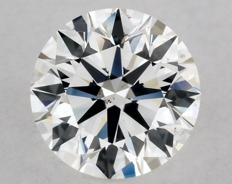 GIA 0.51 Carat H-VS2 Excellent Cut Round Natural Diamond