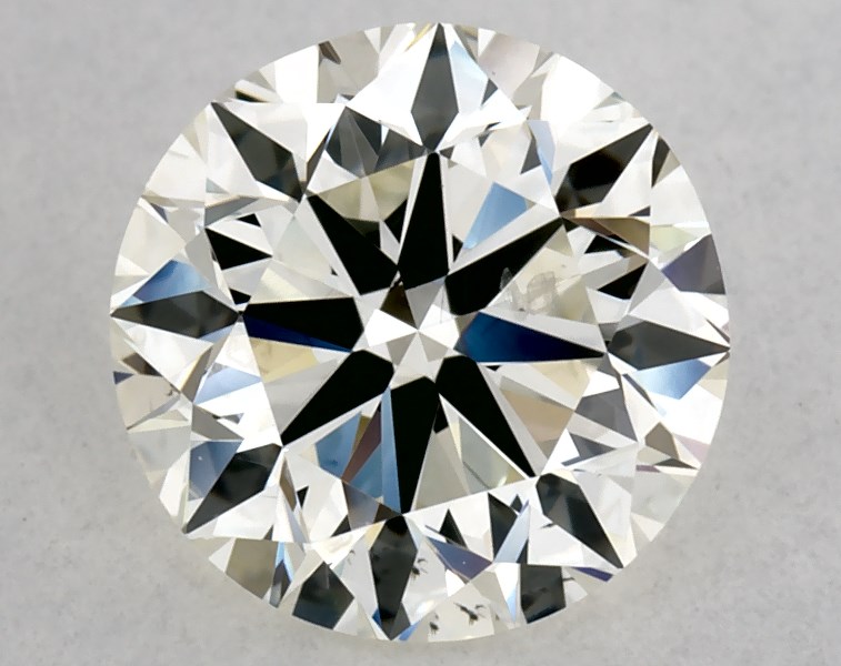 1 carat round diamond, I SI1