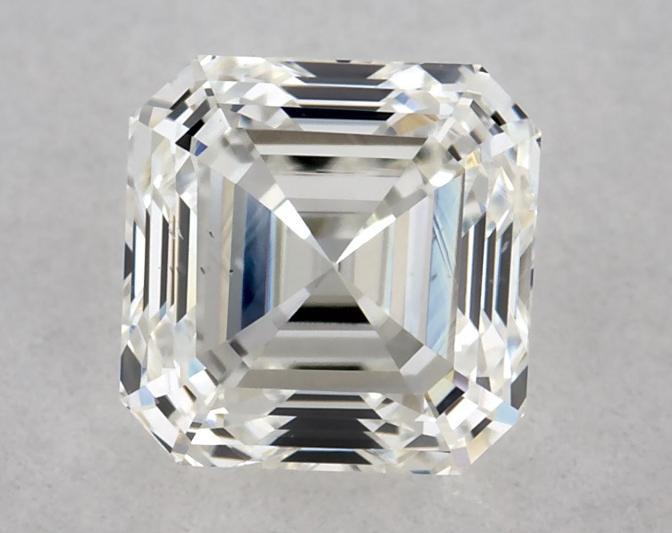 0.7 carat asscher diamond, I SI1
