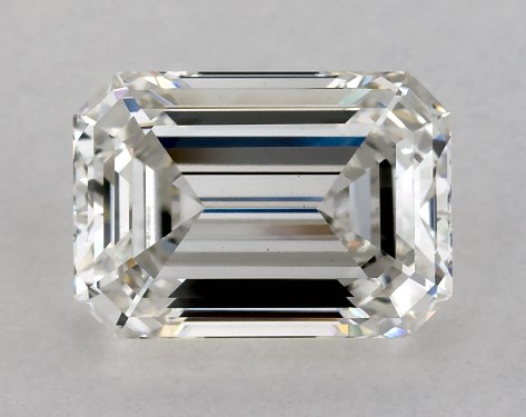 IGI 2.05 Carat F-VS1 Very Good Cut Emerald Lab-Grown Diamond