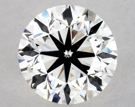 GIA 1.00 Carat H-VVS2 Very Good Cut Round Diamond