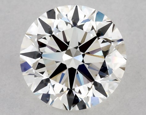 GIA 1.00 Carat H-VS1 Very Good Cut Round Diamond