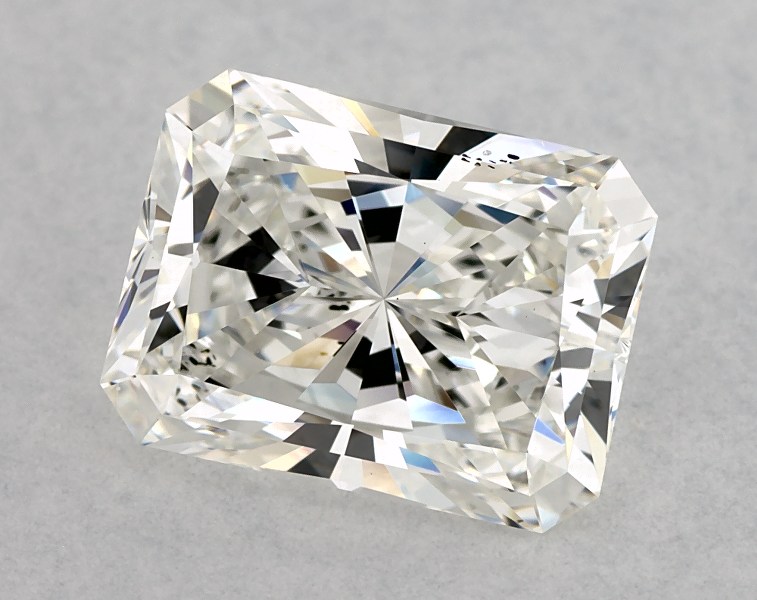 GIA 2.02 Carat G-VS2 Ideal Cut Radiant Natural Diamond