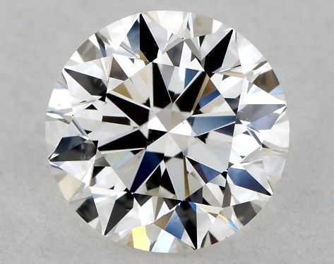 GIA 0.81 Carat H-SI1 Excellent Cut Round Natural Diamond