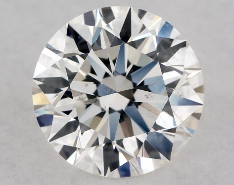 GIA 0.82 Carat H-SI1 Excellent Cut Round Diamond