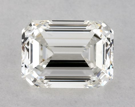 GIA 1.01 Carat H-VVS2 Very Good Cut Emerald Diamond