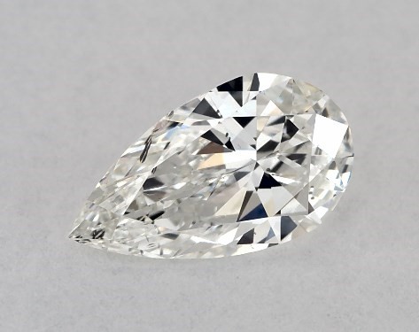 GIA 0.28 Carat H-SI2 Very Good Cut Pear Diamond