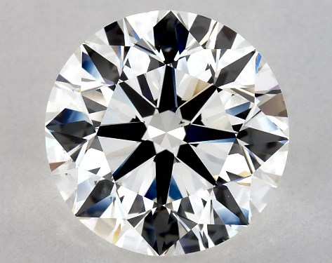 GIA 4.02 Carat H-VS2 Excellent Cut Round Diamond