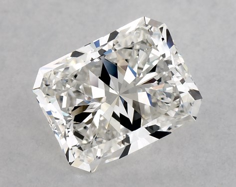 GIA 1.01 Carat H-VVS1 Very Good Cut Radiant Diamond
