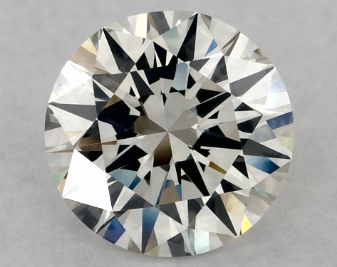 GIA 1.00 Carat J-VS2 Excellent Cut Round Diamond