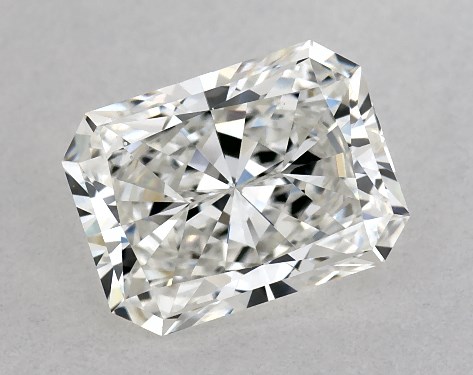GIA 1.01 Carat G-VS2 Very Good Cut Radiant Diamond