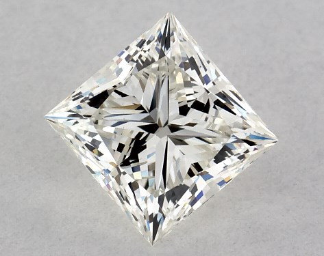 IGI 1.00 Carat H-VS2 Very Good Cut Princess Diamond