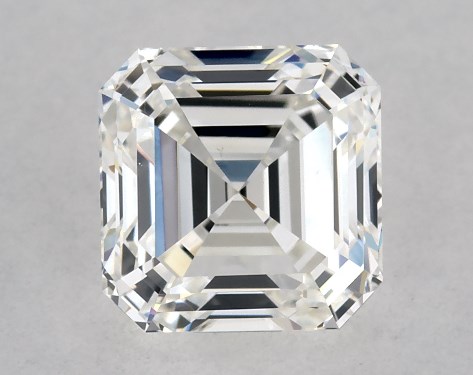 GIA 1.01 Carat H-VS1 Very Good Cut Asscher Diamond