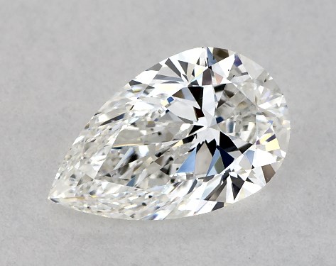 GIA 1.01 Carat E-VS2 Ideal Cut Pear Diamond