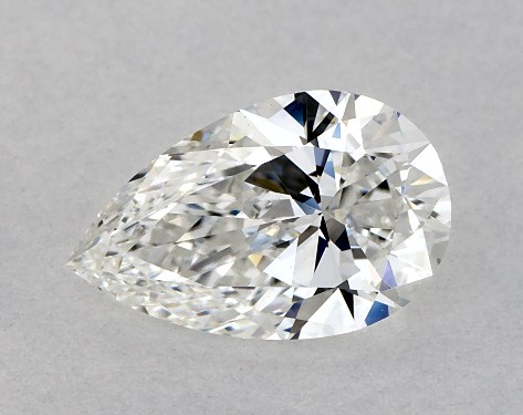 GIA 1.01 Carat F-VS1 Ideal Cut Pear Diamond