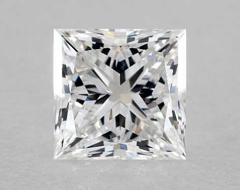 GIA 3.01 Carat G-VS2 Ideal Cut Princess Diamond