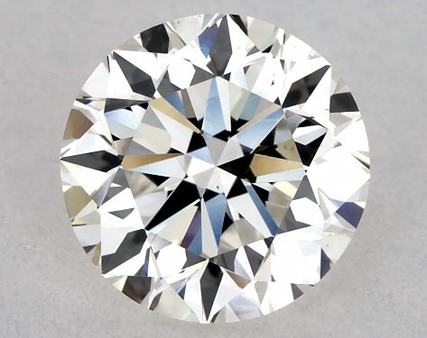 GIA 1.00 Carat H-VS2 Very Good Cut Round Diamond