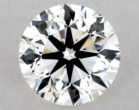 GIA 1.00 Carat H-VS2 Very Good Cut Round Diamond