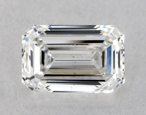 GIA 0.30 Carat E-SI1 Good Cut Emerald Diamond
