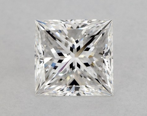 GIA 1.01 Carat F-VS2 Ideal Cut Princess Diamond