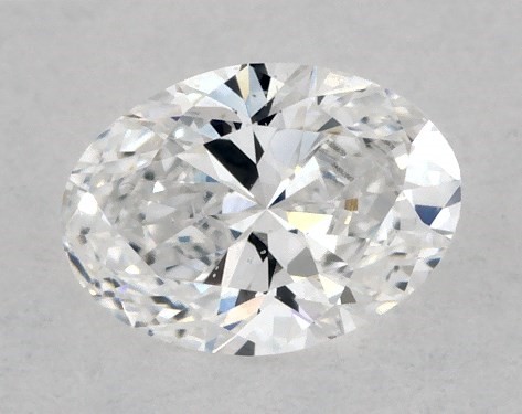 GIA 0.27 Carat D-SI1 Ideal Cut Oval Diamond