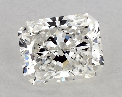 GIA 1.00 Carat H-VVS2 Very Good Cut Radiant Diamond