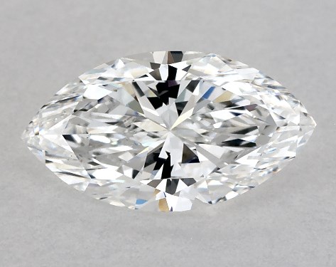 GIA 1.00 Carat D-VS2 Very Good Cut Marquise Diamond