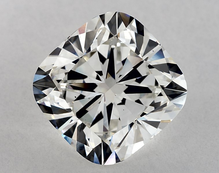 5 carat cushion diamond, G VS2