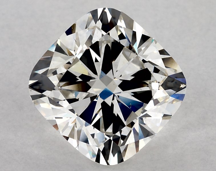 5.06 carat cushion diamond, H VS2
