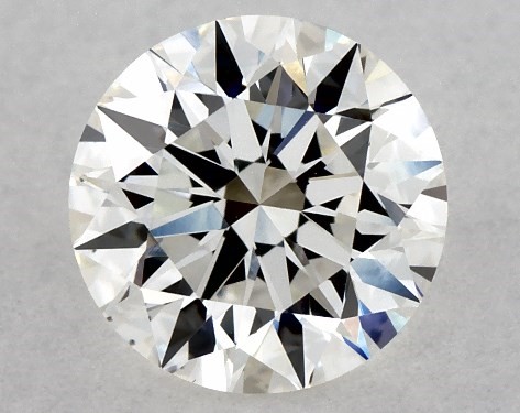 GIA 1.00 Carat H-VS2 Excellent Cut Round Diamond