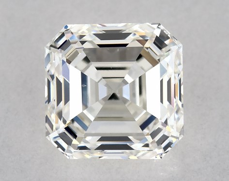 IGI 1.02 Carat H-VS2 Very Good Cut Asscher Diamond