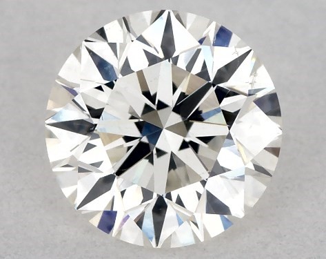 GIA 0.80 Carat H-SI1 Excellent Cut Round Diamond