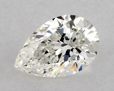 GIA 1.00 Carat H-VVS2 Very Good Cut Pear Diamond