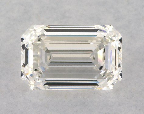 GIA 1.00 Carat H-VS1 Very Good Cut Emerald Diamond