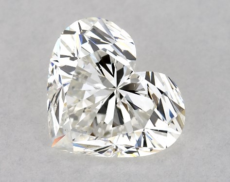 GIA 1.50 Carat H-VS2 Ideal Cut Heart Diamond