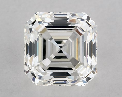 GIA 1.01 Carat H-VVS2 Very Good Cut Asscher Diamond