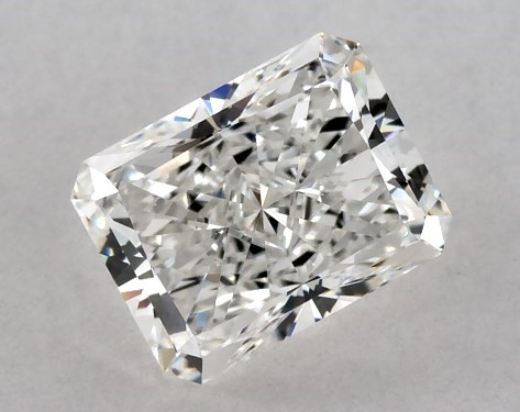 GIA 1.03 Carat G-VS2 Ideal Cut Radiant Diamond