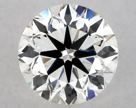 GIA 1.00 Carat H-VS2 Very Good Cut Round Diamond