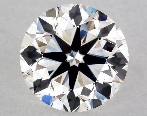 GIA 1.00 Carat H-VS2 Very Good Cut Round Diamond