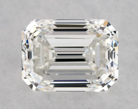 GIA 1.01 Carat H-VS1 Good Cut Emerald Diamond