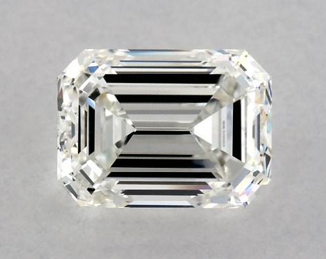 GIA 1.02 Carat H-VS2 Good Cut Emerald Diamond
