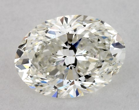 GIA 1.01 Carat H-VS2 Very Good Cut Oval Diamond