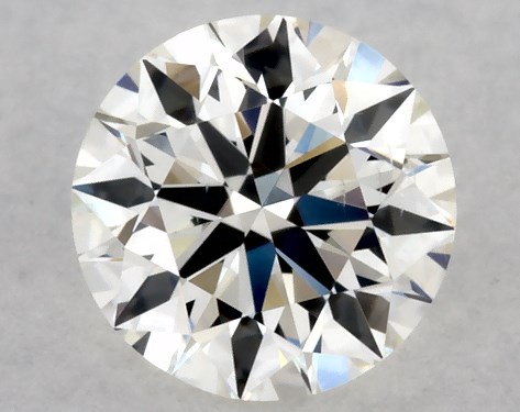 GIA 0.30 Carat J-SI1 Excellent Cut Round Diamond