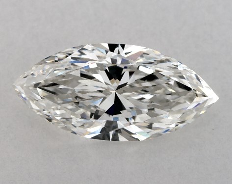 GIA 1.00 Carat H-VS2 Ideal Cut Marquise Diamond
