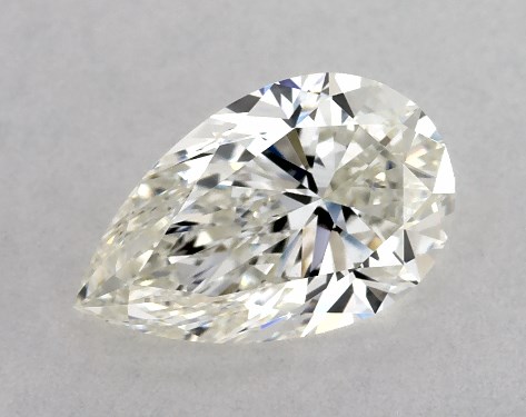 GIA 1.01 Carat H-VVS2 Ideal Cut Pear Diamond