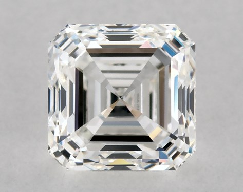 GIA 1.00 Carat H-VVS2 Very Good Cut Asscher Diamond