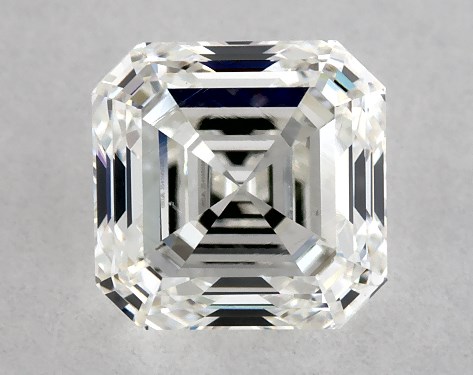 GIA 1.01 Carat H-VS2 Very Good Cut Asscher Diamond