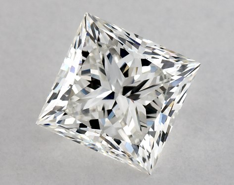 GIA 1.01 Carat H-VS2 Very Good Cut Princess Diamond